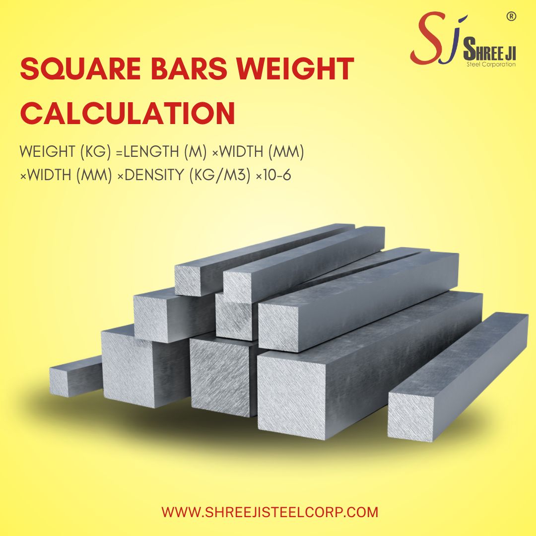 Square Bars Weight Calculation